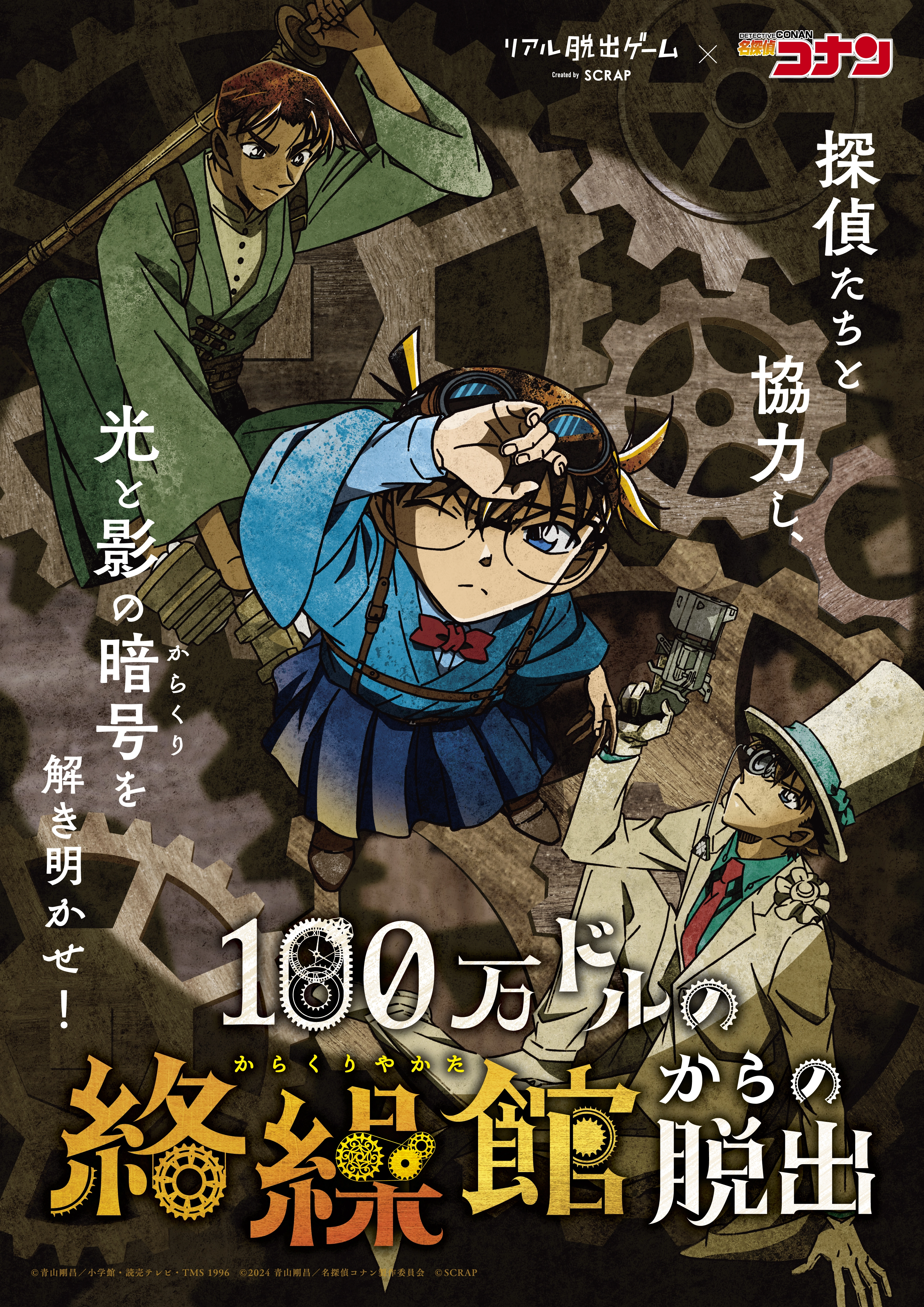 100万ドルの絡繰館からの脱出