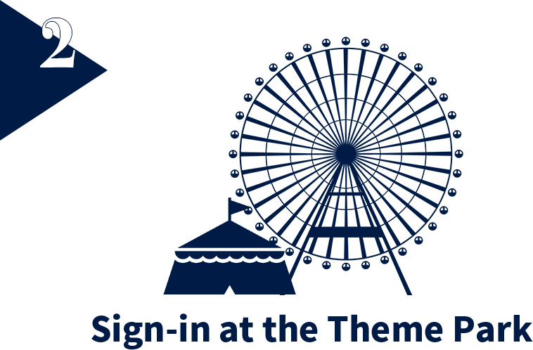Sign-in at the Theme Park
