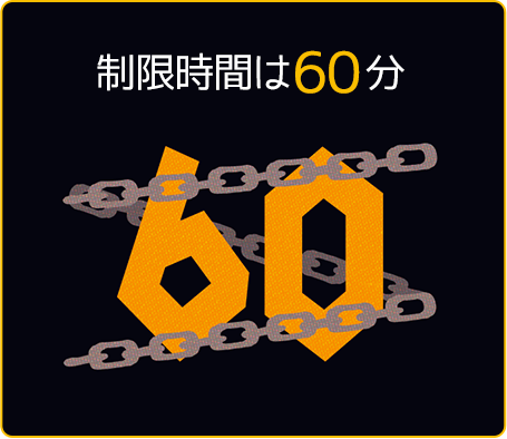 制限時間は60分
