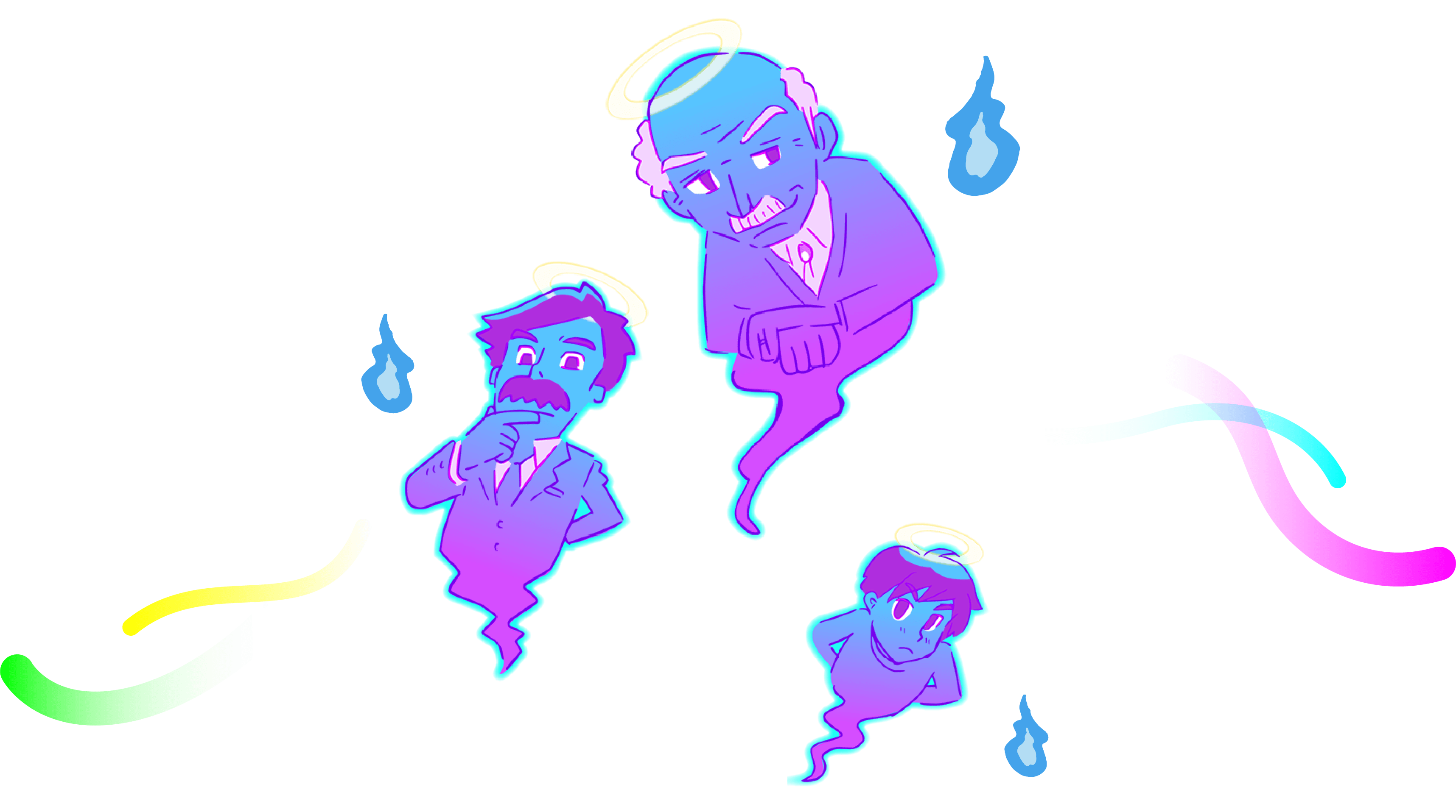 オバケイラスト