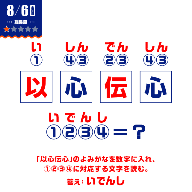 8/6の謎
