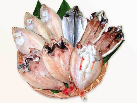 島根県特産品 海産物 浜田三昧（のどぐろ、水カレイ、アジ）干物セット