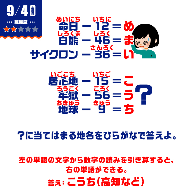 9/4の謎