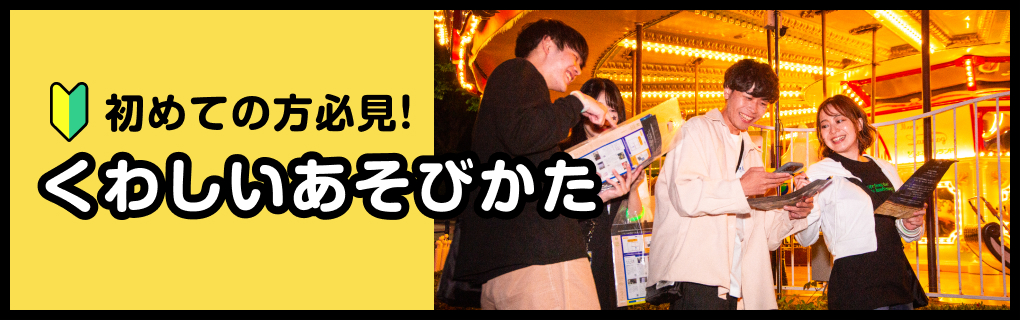 初心者必見! くわしいあそびかた
