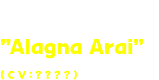 Charismatic Raccoon VTuber ”Alagna Arai”