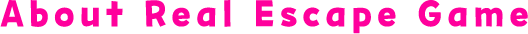 About Real Escape Game