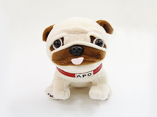いろんな姿勢ができる☆アポのぬいぐるみ